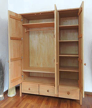 FANTASTICO Kleiderschrank 3-türig